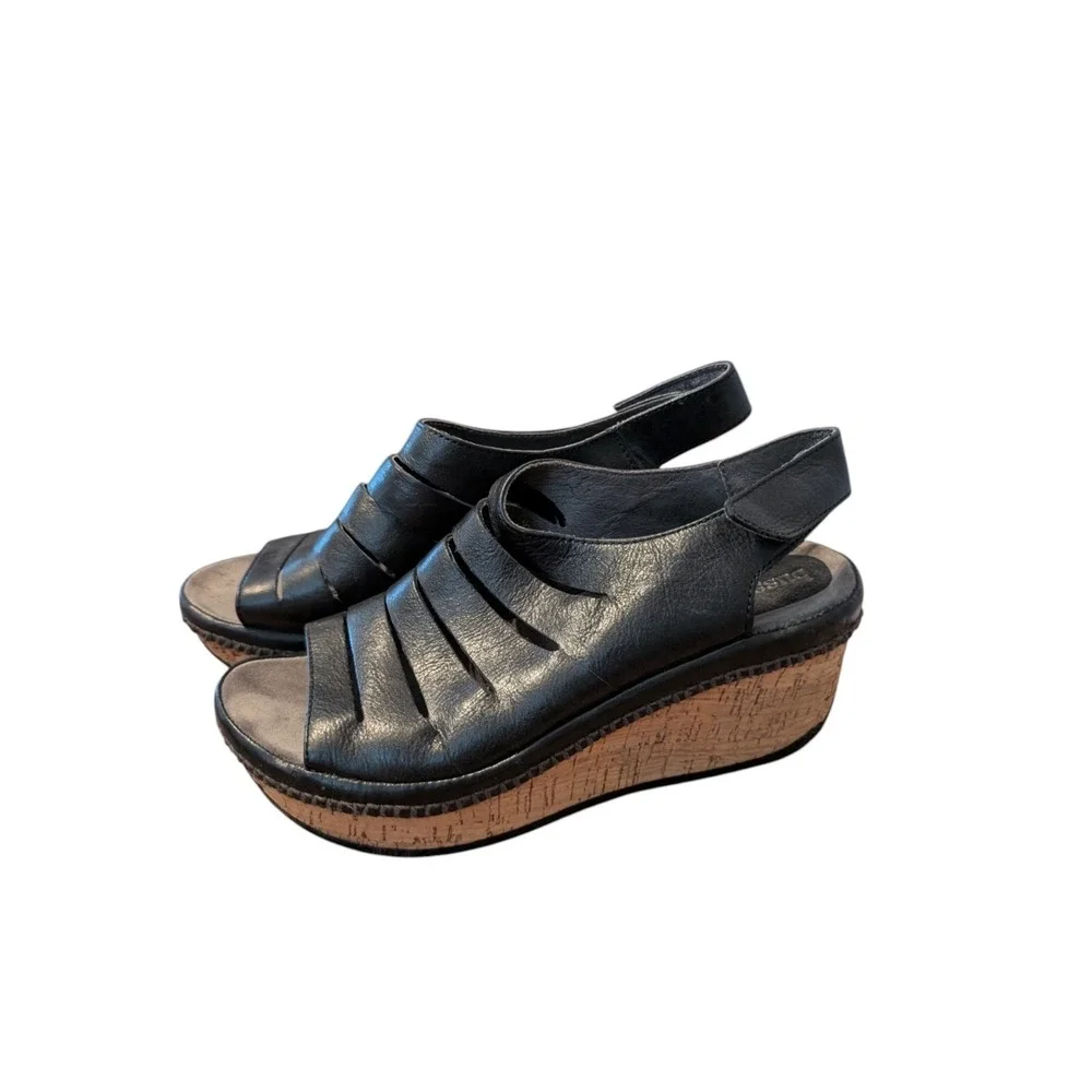 Bussola Straps Wedge Sandals - Women's 41 10-10.5 - Picture 1 of 9
